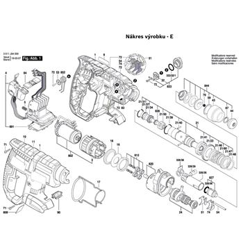 Aku Vrtací kladivo GBH 18 V-EC Bosch 3611J04000