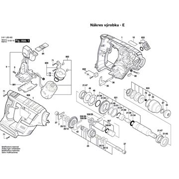 Aku Vrtací kladivo GBH 14,4 V-LI Bosch 3611J05400