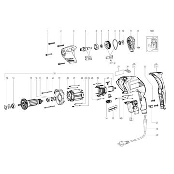 Vrtačka BE 4010 Metabo 00555000