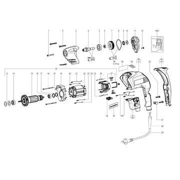 Vrtačka BE 4006 Metabo 00554000