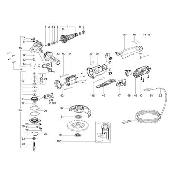 Malá úhlová bruska WEP14-125 QuickProtect Metabo 00289000