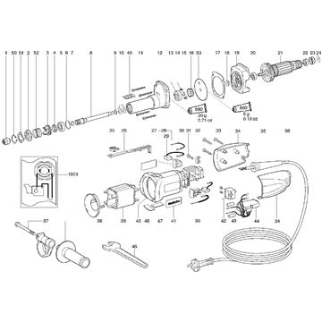 Přímá bruska GE 900 Plus Metabo 06305000