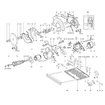 Okružní pila KS 66 Plus Metabo 00544000