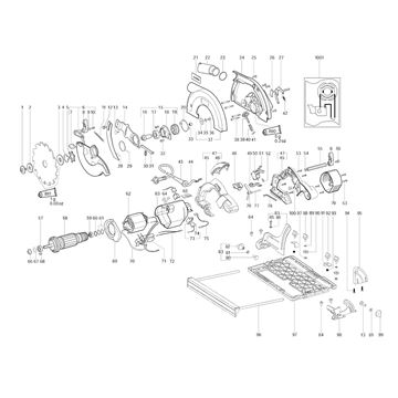 Okružní pila KSE 68 Plus Metabo 00545000