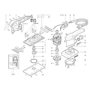 Vibrační bruska SR 20-23 Metabo 02026000