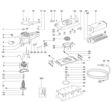 Vibrační bruska SR 358 Metabo 00358000