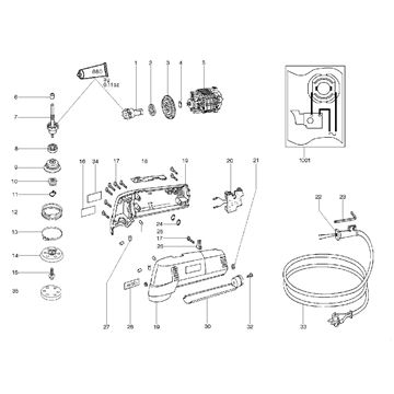 Excentrická bruska SX E 400 Metabo 00405000