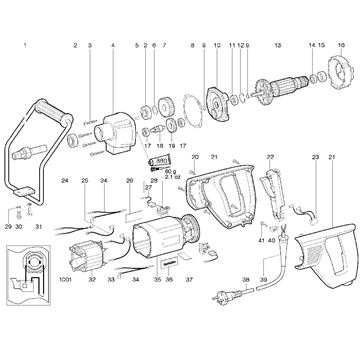 Míchadlo RWE 1100 Metabo 01111000