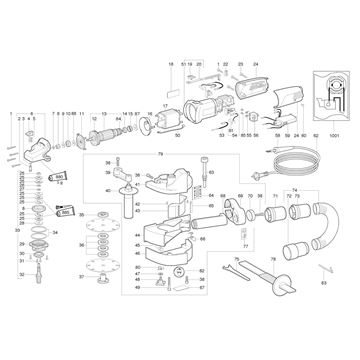 Drážkovací fréza MFE 30 Metabo 01119000