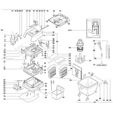 Vysavač ASR 2025 Metabo 02022000