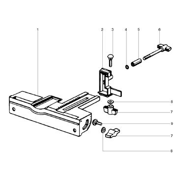 Délkový doraz Metabo 31032000