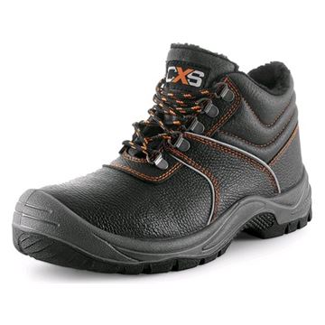 Obuv kotníková CXS STONE APATIT WINTER 02, zimní, černá, vel. 42 (2310-003-800-42) Canis Safety