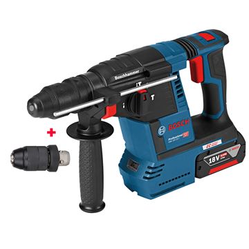 Aku. kladivo GBH 18V-26 F Professional (2x aku 6,0 Ah) Bosch