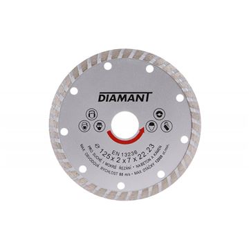 Kotouč diamantový DIAMANT 125x2x22. 2mm TURBO Festa 21140