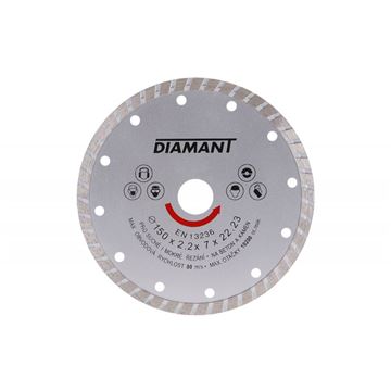 Kotouč diamantový DIAMANT 150x2. 2x22. 2mm TURBO Festa 21150