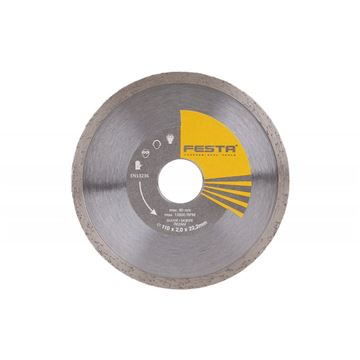 Kotouč diamantový FESTA plný 110x2x22. 2mm Festa 21210