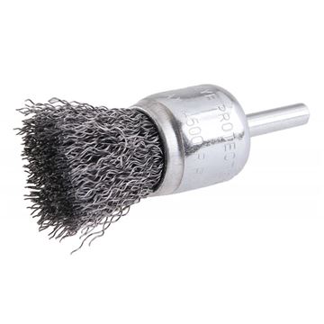 Rotační kartáč koncový, vlnitý, stopka25 FESTA