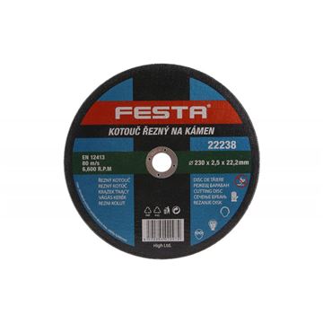 Kotouč řezný FESTA na kámen 230x2. 5x22. 2mm Festa 22238