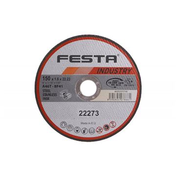 Kotouč řezný FESTA INDUSTRY na kov 150x1. 6x22. 2mm Festa 22273