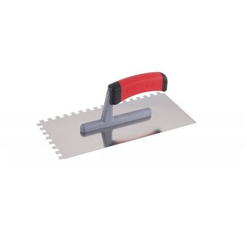 Hladítko FESTA nerez gumová rukojeť 280x130mm zub e8 Festa 31143