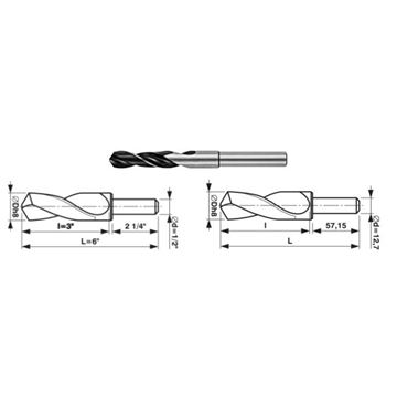 Vrták CSN 221187, průměr 17mm, délka 6/3" STIMZET