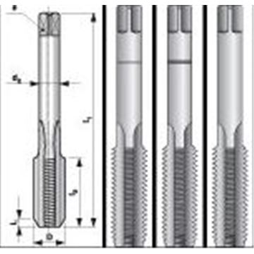 Závitníky sadové BSW - 8/3011, W 3/8" x 16 HSS III, BUČOVICE TOOLS 1413803