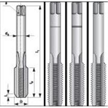 Závitníky sadové BSW - 8/3011, W 5/8" x 11 HSS SADA, BUČOVICE TOOLS 141580