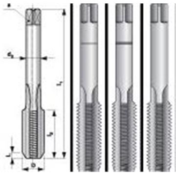 Závitníky sadové BSW - 8/3011, W 7/32" x 24 HSS SADA, BUČOVICE TOOLS 141732