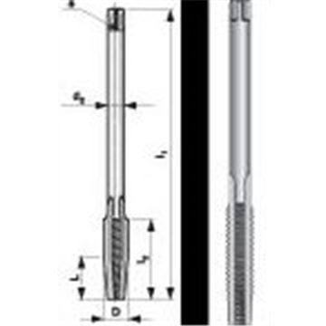 Závitníky maticové PN 8/3070, M 10 x 1,25 HSS, BUČOVICE TOOLS 148101