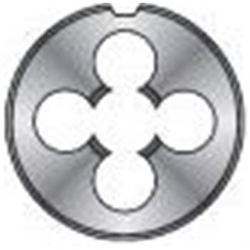 Závitové kruhové čelisti DIN EN 22 568, MF 12 x 1,25 HSS s lamačem, BUČOVICE TOOLS 270122