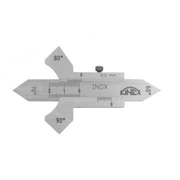 Měrka koutových svarů KINEX - 60°, 70°, 80°, 90° (1120-07-020) Kinex