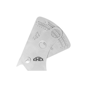 Měrka na svary - 3 stupnice, INOX (1120-02-015) Kinex