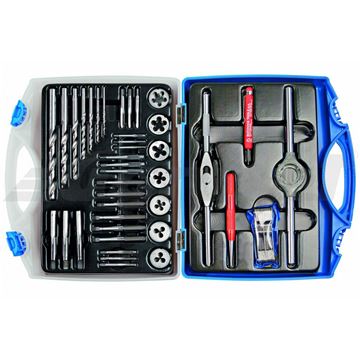 Souprava závitořezných nástrojů, typ M 3, M 3 - M 12 NO, BUČOVICE TOOLS 330120