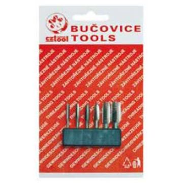 Souprava závitořezných bitů, typ BIT 1, M 4 - M 12 HSS, BUČOVICE TOOLS 948120