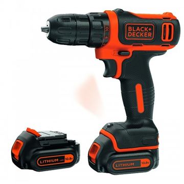 Aku vrtací šroubovák 10,8V Black&Decker BDCDD12KB