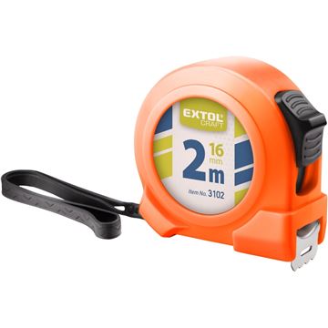Metr svinovací, 2m, š. pásku 16mm (3102) EXTOL CRAFT