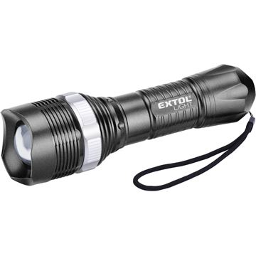 Svítilna 40lm, ZOOM, 1W LED, ABS plast (43116) EXTOL LIGHT