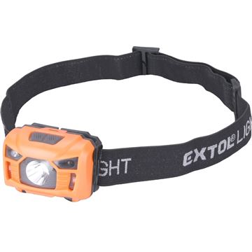 Čelovka 100lm, nabíjecí, USB, 3W LED (43180) EXTOL LIGHT