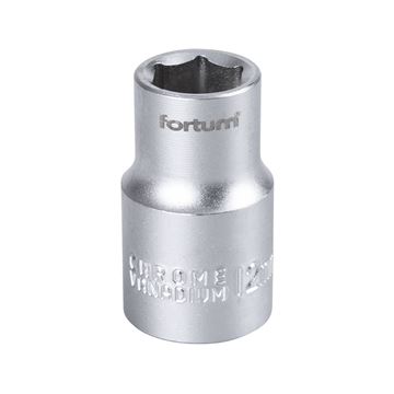 Hlavice nástrčná 1/2", 12mm, L 38mm (4700412) FORTUM