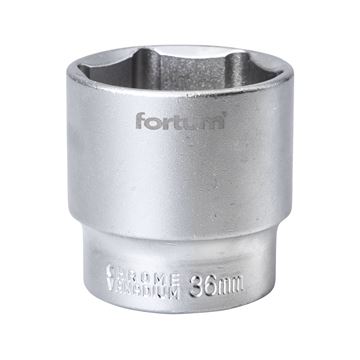 Hlavice nástrčná 1/2", 36mm, L 47mm (4700436) FORTUM