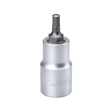 Hlavice zástrčná 1/2" imbus, H 5, L 55mm (4700605) FORTUM