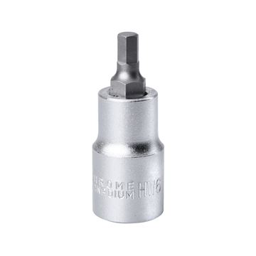 Hlavice zástrčná 1/2" imbus, H 6, L 55mm (4700606) FORTUM