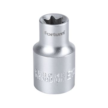 Hlavice nástrčná vnitřní TORX 1/2", E 12, L 38mm (4700701) FORTUM