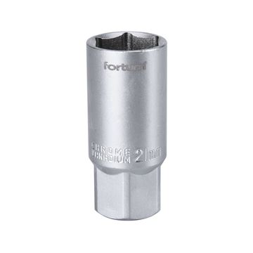 Hlavice nástrčná na zapalov. svíčky 1/2", 21mm, L 65mm (4700901) FORTUM