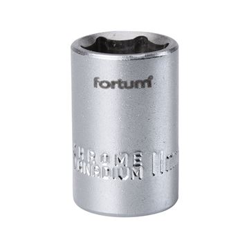 Hlavice nástrčná 1/4", 11mm, L 25mm (4701411) FORTUM