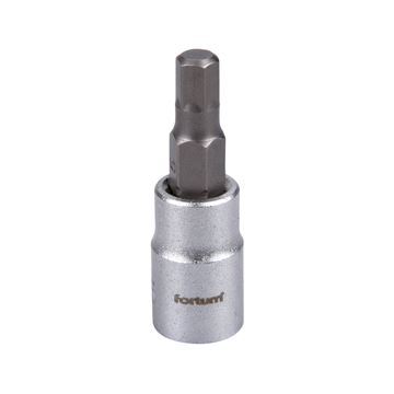 Hlavice zástrčná 1/4" imbus, H 5, L 38mm (4701605) FORTUM