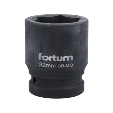 Hlavice nástrčná rázová 3/4", 32mm, L 54mm (4703032) FORTUM