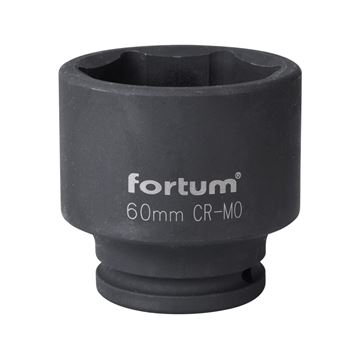 Hlavice nástrčná rázová 3/4", 60mm, L 70mm (4703060) FORTUM