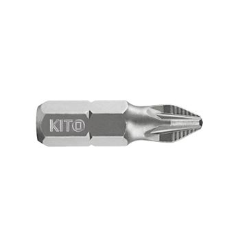 Hroty, sada 20ks, PZ 1x25mm, S2 (4810211) KITO