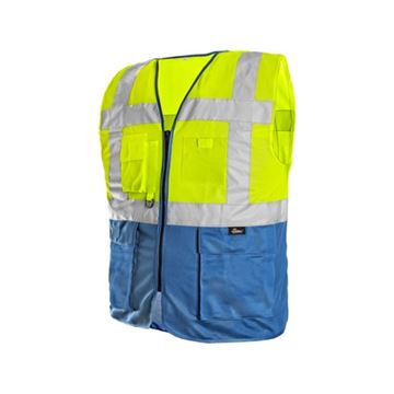 Vesta BOLTON, výstražná, žluto-modrá, vel. 2XL (1114-037-155-96) Canis Safety